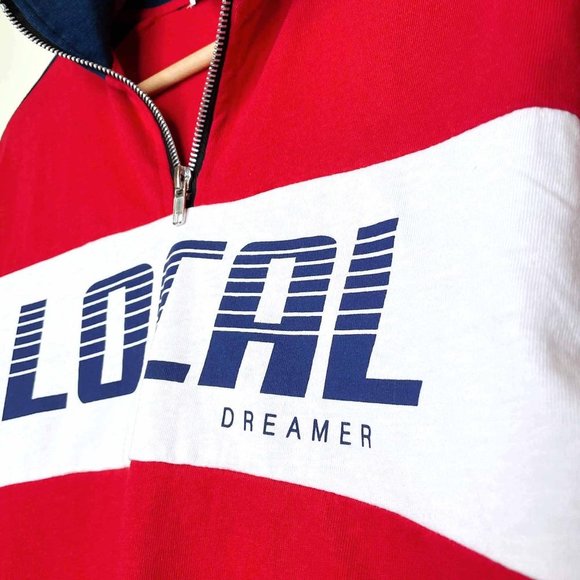 ⚡️SOLD⚡️ forever 21 local dreamer long sleeve crop graphic top - size small - Picture 4 of 7